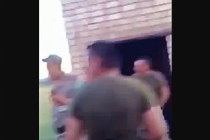 Russian Soldiers Fuck A Slut And Gets Cheered On