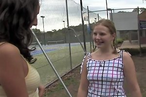 My Homemade Hot Female Tennis Coach Licked By Her Cute Lesbian Trainee